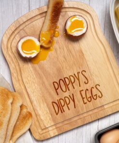 Personalized Breakfast Board Dippy Eggs, Toast, and More for Kids and Adults