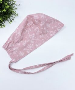 Floral Flair for Healthcare Heroes Stylish Scrub Caps for Women