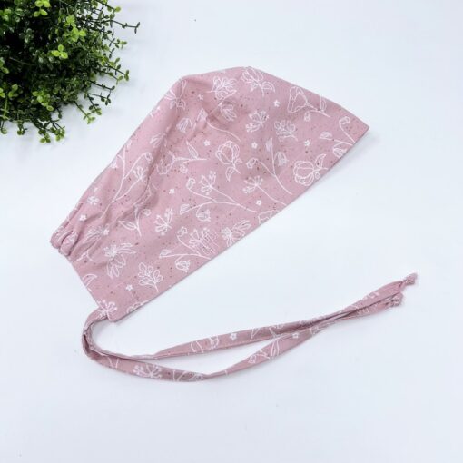 Floral Flair for Healthcare Heroes Stylish Scrub Caps for Women