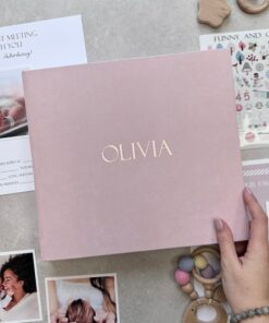 Cherished Memories A Modern Baby Journal for Your Little One's First Five Years