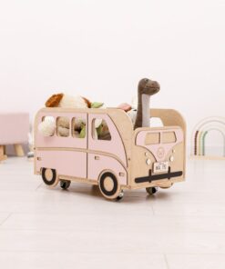 Personalized Pink Toy Box A Charming Storage Solution for Your Little Princess