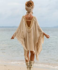 Flowing Fringe Kimono Unisex Style for Effortless Elegance