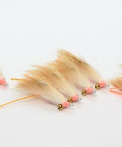Bonefish Bunny Gotcha Selection 12 Premium Gamakatsu Hooked Flies for Bonefish Success
