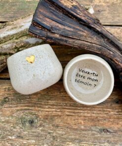 Witness Mug A Golden Keepsake to Cherish Your Unforgettable Day