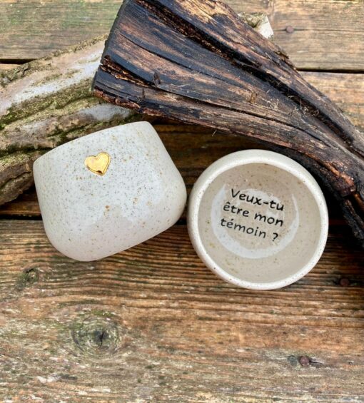 Witness Mug A Golden Keepsake to Cherish Your Unforgettable Day