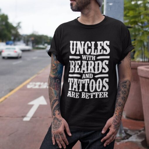 Uncles with Beards and Tattoos The Perfect Gift for the Coolest Uncles