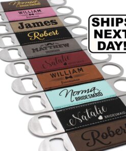 Personalized Bottle Opener Elevate Your Barware with Custom Engraved Designs
