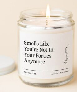 50th Birthday Candle The Perfect Milestone Gift for the Not-So-Forty