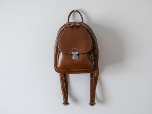 Genuine Leather Mini Backpack Purse Your Perfect Travel Companion for Summer Adventures