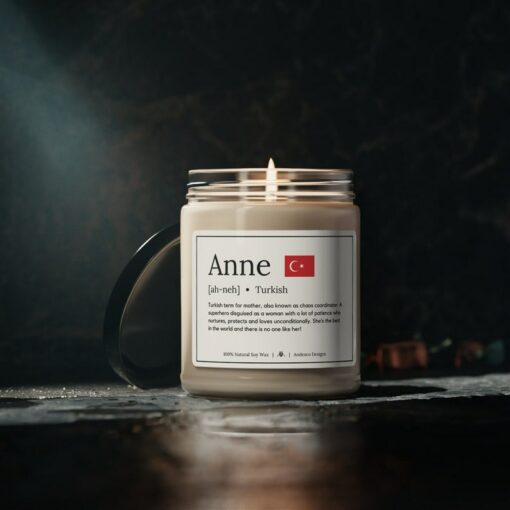 Turkish Anne Candle A Heartfelt Gift for Cherished Turkish Mothers