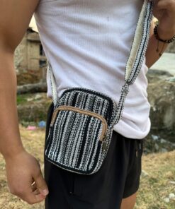 Boho Chic Mini Bag Eco-Friendly Crossbody Purse for Festivals and Everyday Style