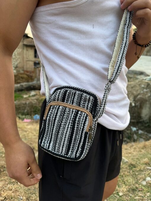 Boho Chic Mini Bag Eco-Friendly Crossbody Purse for Festivals and Everyday Style