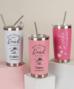 Personalized 20oz Vacation Tumbler Your Perfect Travel Companion for Unforgettable Adventures