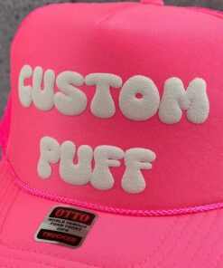 Customizable Headwear Design Your Own Puff Print, Foam, Mesh Trucker, High Crown, and Metallic Hats