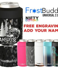 Personalized FrostBuddy The Ultimate 6-in-1 Beverage Holder with FREE Laser Engraving