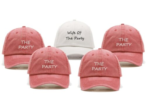 Bachelorette Party Baseball Caps The Ultimate Party Accessory for the Wife of the Party