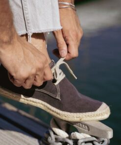 Eco-Conscious Espadrilles Lace-Up Comfort from Recycled Plastics