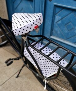 Polka Dot Saddle Cover Waterproof Protection for Your Ride