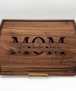 Personalized Mother's Day Cutting Board A Cherished Keepsake for Mom