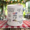 SHAKE IT OFF The Motivational Mug for Daily Inspiration and Empowerment - Start Your Day with a Boost of Positivity