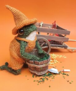 Mr. Hopper the Knitted Frog A Hoppy Companion for All Ages