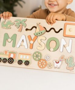 Montessori Busy Board Sensory Exploration and Development for Toddlers