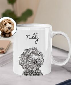 Personalized Pet Mug Sip with Your Furry Friend's Charm