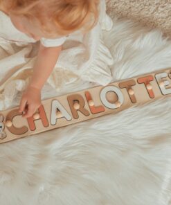 Personalized Montessori Name Puzzle A Journey of Learning and Discovery