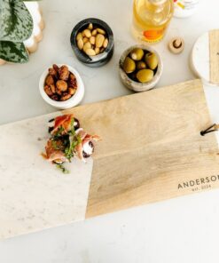 Personalized Cheese Board Charcuterie Set Elevate Your Gatherings with Style and Sophistication