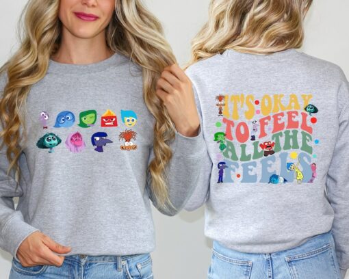 Embrace Your Emotions The Ultimate Disney Inside Out Mental Health Tee