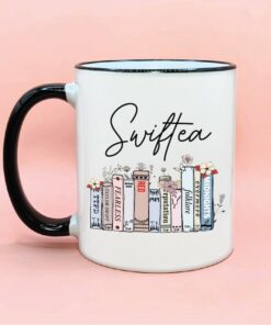 Floral Symphony Mug A Harmonious Blend of Music and Nature
