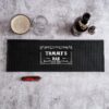 Personalized Bar Mat Elevate Your Home Bar with Custom Art Deco Flair