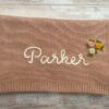 Handcrafted Heirloom Embroidered Baby Blanket for Cherished Memories