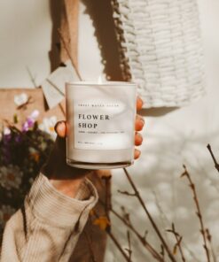 Floral Haven Indulge in 50 Hours of Aromatic Bliss with Our Soy Candle