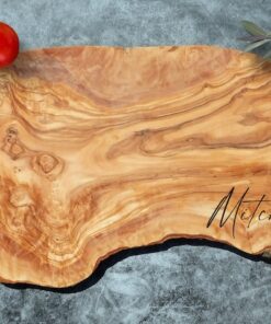 Personalized Olive Wood Cutting Board Rustic Charm for Your Kitchen and Dining