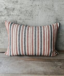 Striped Linen Pillowcase Farmhouse Charm for Your Cozy Retreat
