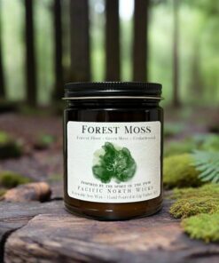 Enchanted Forest Earthy Moss Candle with PNW Rainforest Fragrance