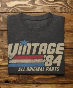 Timeless 40th Birthday Tribute Vintage 1984 T-Shirt, A Nostalgic Throwback