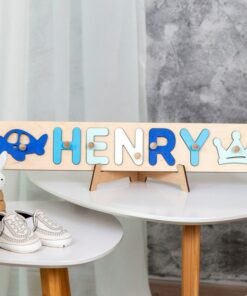 Personalized Name Puzzle A Cherished Keepsake for Your Little One's Milestones