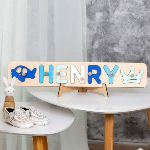 Personalized Name Puzzle A Cherished Keepsake for Your Little One's Milestones
