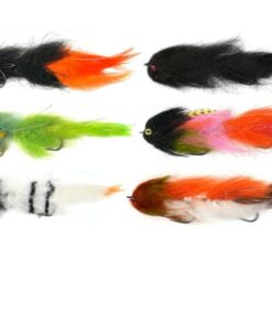 6-Pack Streamers The Ultimate Fly Fishing Lures for Pike, Musky, Trout, and Largemouth