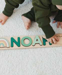 Personalized Name Puzzle A Unique Gift for Boys, Fostering Learning and Development