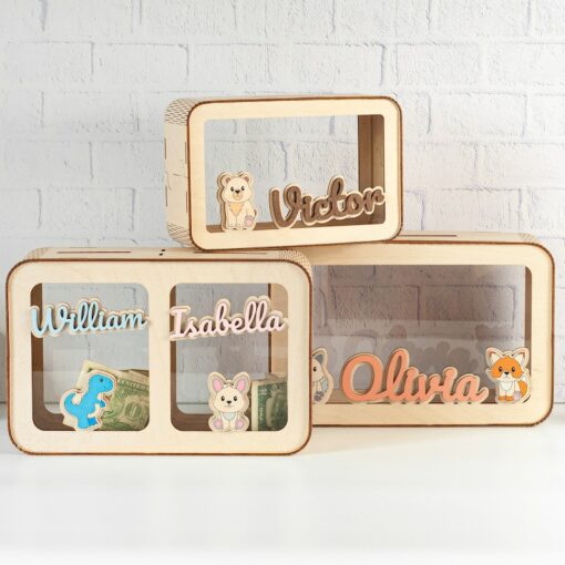 Personalized Piggy Bank for Kids A Unique Gift to Nurture Financial Literacy