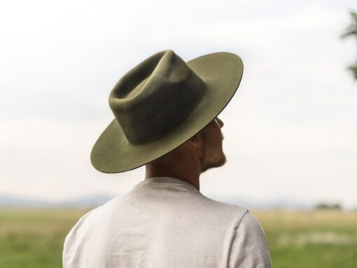 Personalized Cowboy Hat Wide-Brimmed Fedora for Cattlemen, a Perfect Father's Day Gift