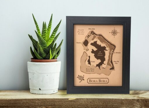 Personalized Leather Anniversary Gift Capture Your Honeymoon Memories with Our Custom Map Keepsake