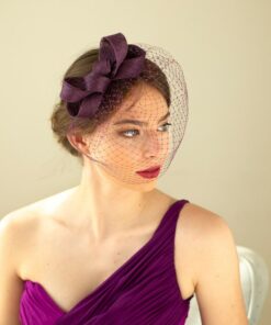 Enchanting Birdcage Veil Fascinator Adorn Your Special Occasion with Grace and Style