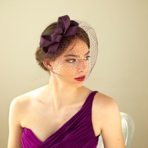 Enchanting Birdcage Veil Fascinator Adorn Your Special Occasion with Grace and Style