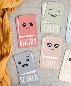 Interactive Emotion Flashcards Empowering Toddlers and Preschoolers with Emotional Intelligence