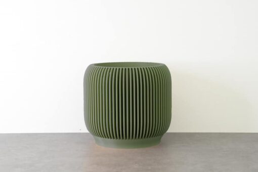Modern Matte Army Green Planter Elevate Your Home Decor with Style