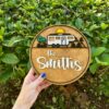 Personalized Camping Name Sign Create a Unique Touch for Your Campsite